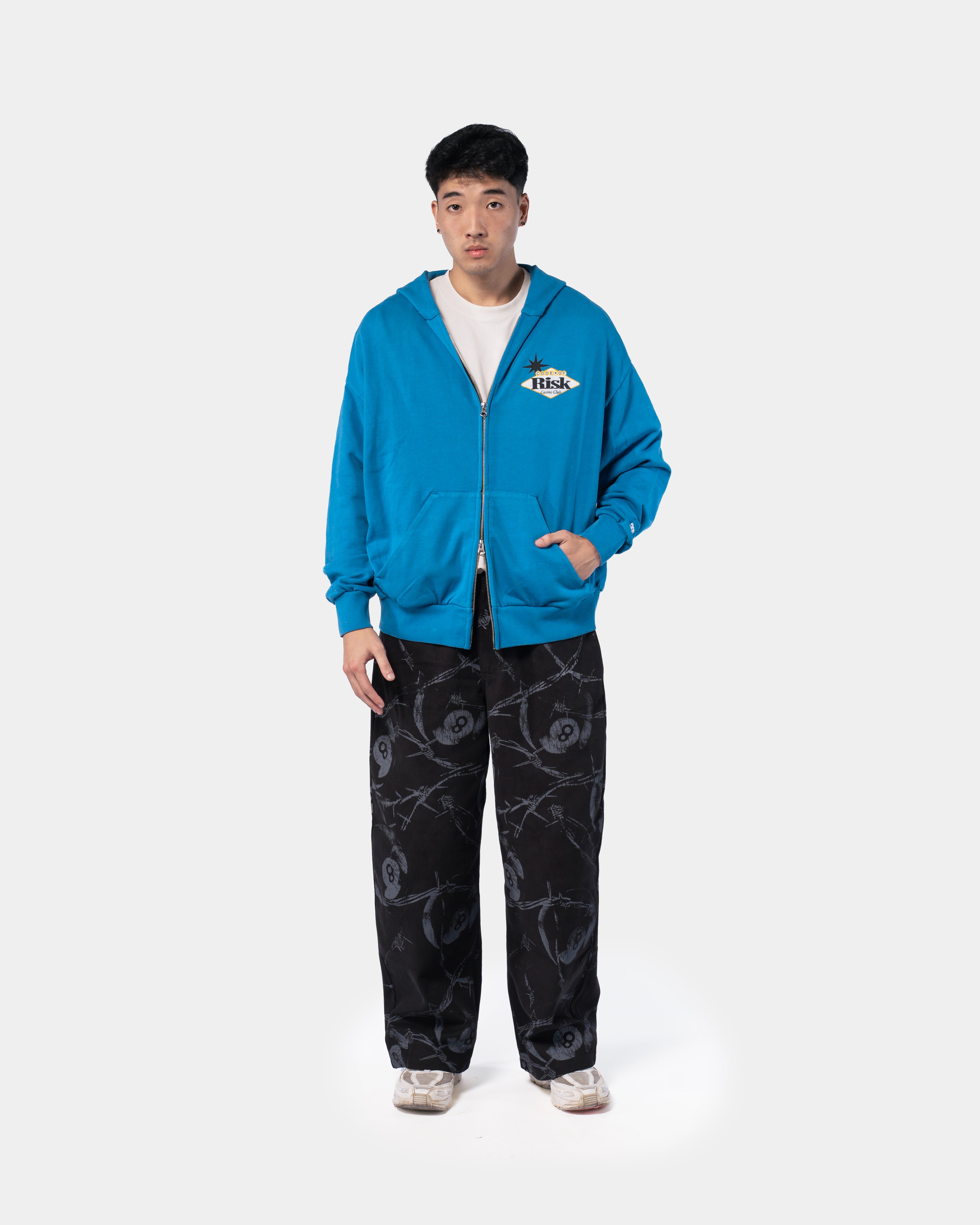 Las Vegas Double Zip Hoodie