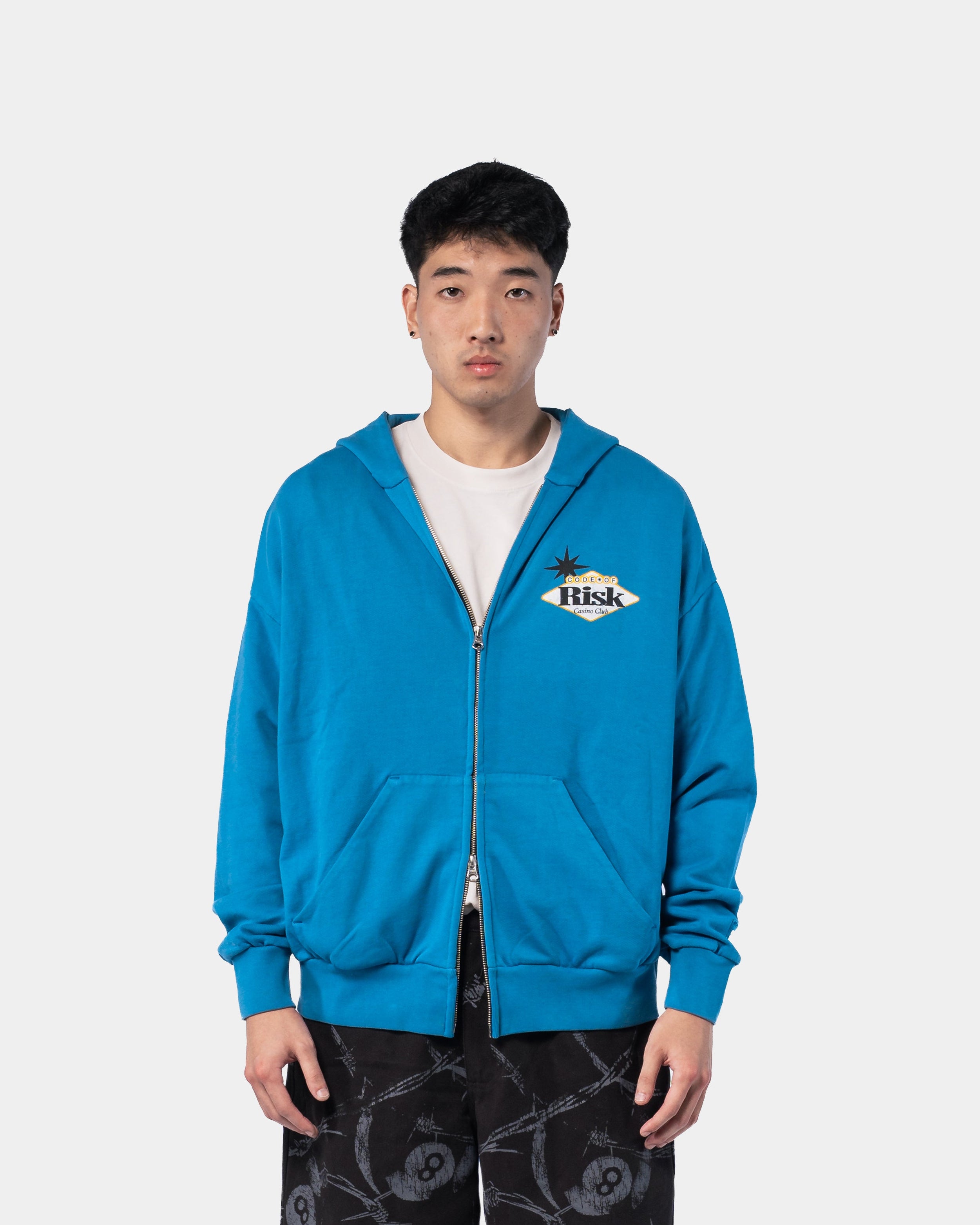 Las Vegas Double Zip Hoodie