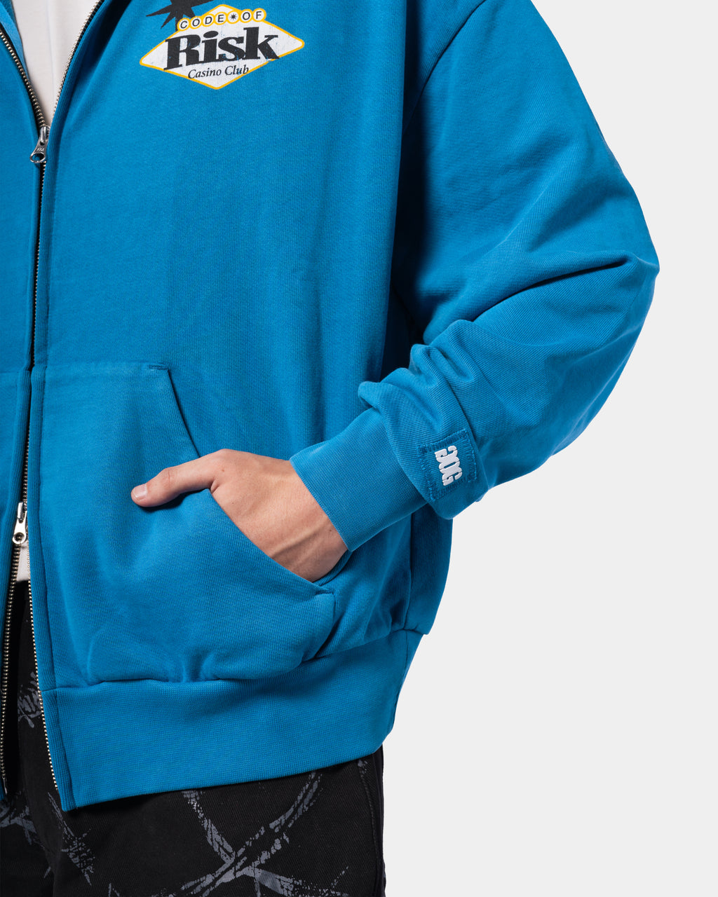 Las Vegas Double Zip Hoodie