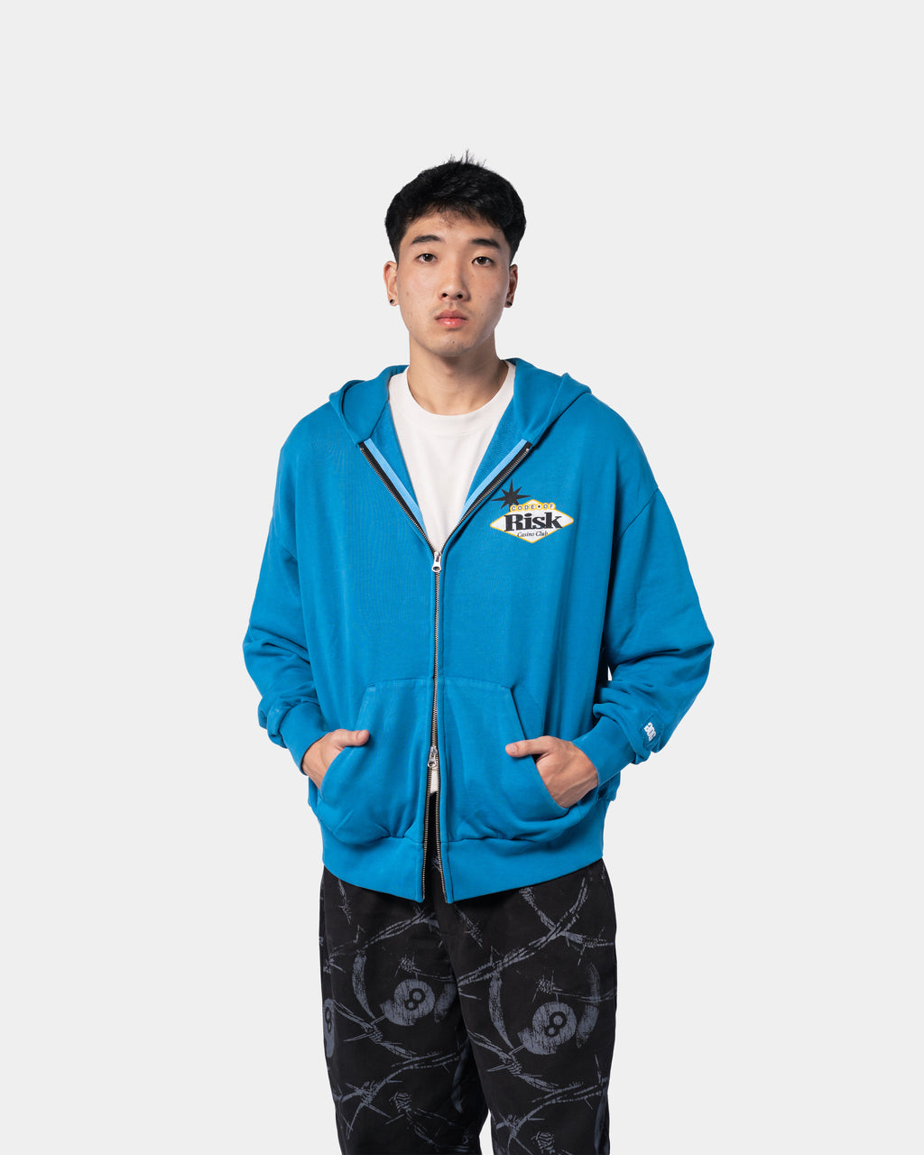 Las Vegas Double Zip Hoodie