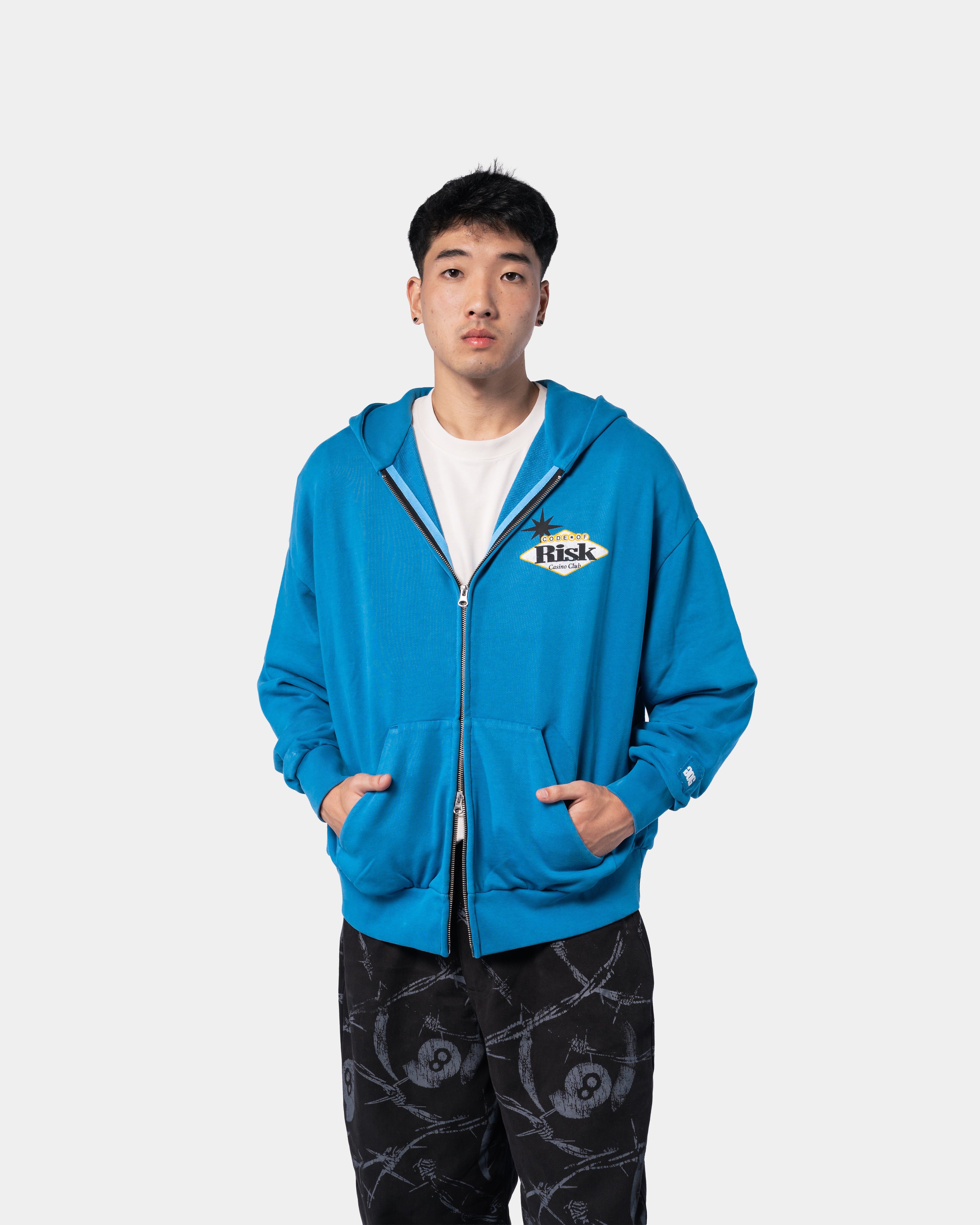 Las Vegas Double Zip Hoodie