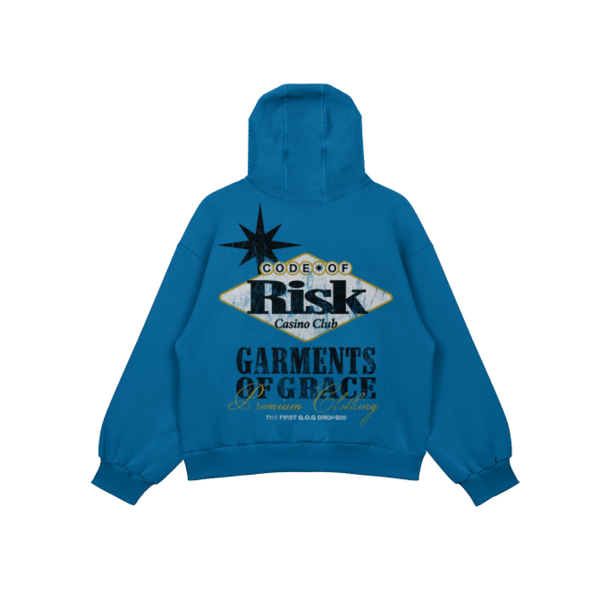 DOUBLE ZIP HOODIE LAS VEGAS
